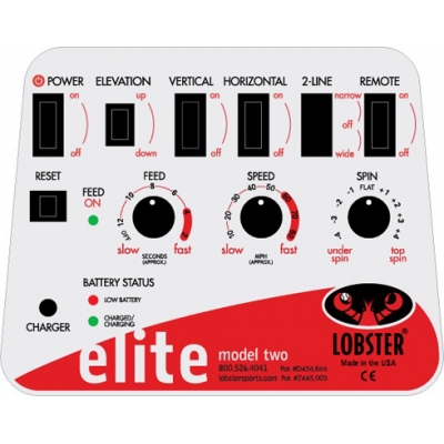 Maszyna do wyrzucania piłek tenisowych Lobster Elite II